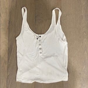 American Eagle Soft and Sexy button up tank top